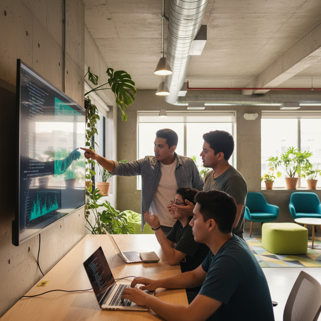 Equipo de Lemonade Technology desarrollando software con inteligencia artificial